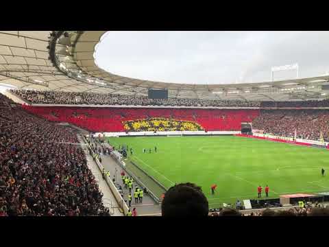 Derby Choreo Canstatter Kurve - VfB Stuttgart vs KSC