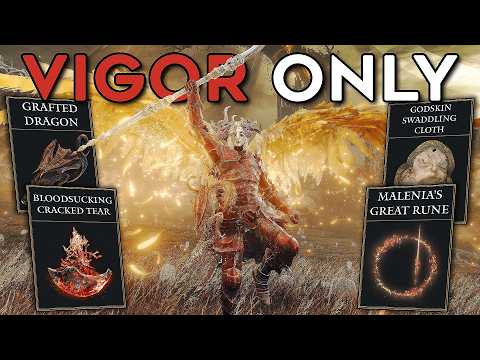 Elden Ring (+DLC) But I Can ONLY LEVEL VIGOR