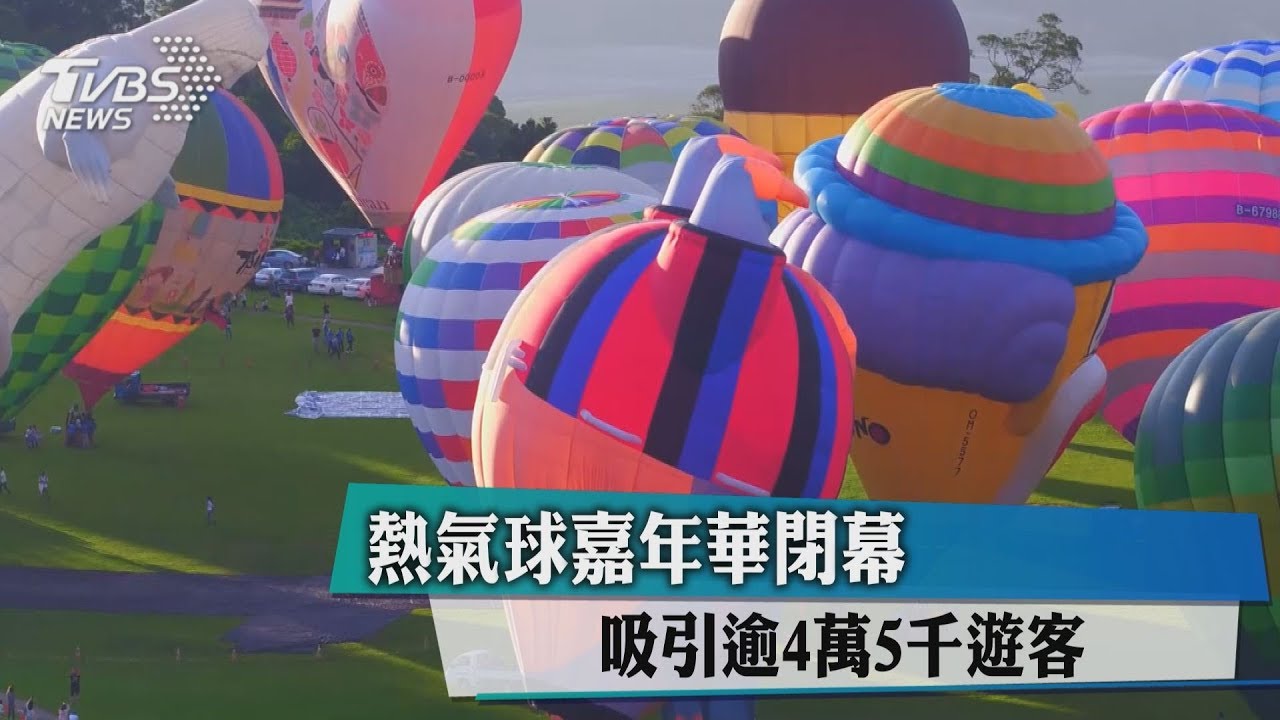 熱氣球嘉年華吸90萬遊客 帶來20億觀光財