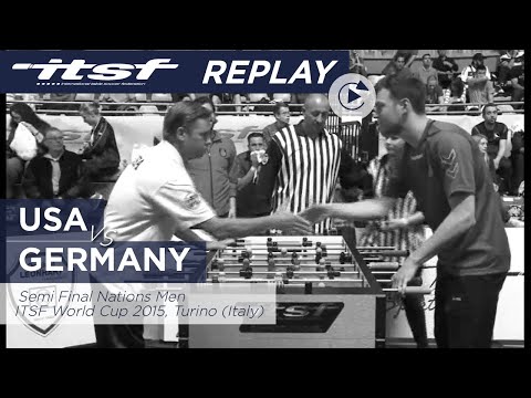 ITSF World Cup 2015 - Nations Men Semi Final: USA vs Germany