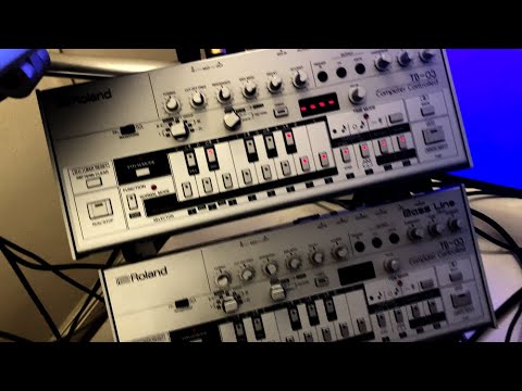 ROLAND BASSLINE TB-3 VS. ROLAND MC 303 #ROLAND #ROLANDTB-3 #ROLAND,C303 #ACID303