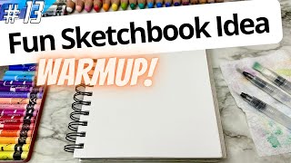🎨 Quick 2 minute Sketchbook Warmups | FALL 🍂🍁