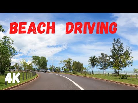Darwin Australia City Tour 2023 - 4K Ultra HD Driving from Rapid Creek Beach to East Point Reserve