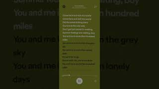 Hundred Miles - Yall &amp; Gabriela Richardson: Sped Up