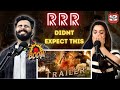 RRR Trailer | NTR, Ram Charan, Ajay Devgan, Alia Bhatt | SS Rajamouli | Delhi Couple Reactions