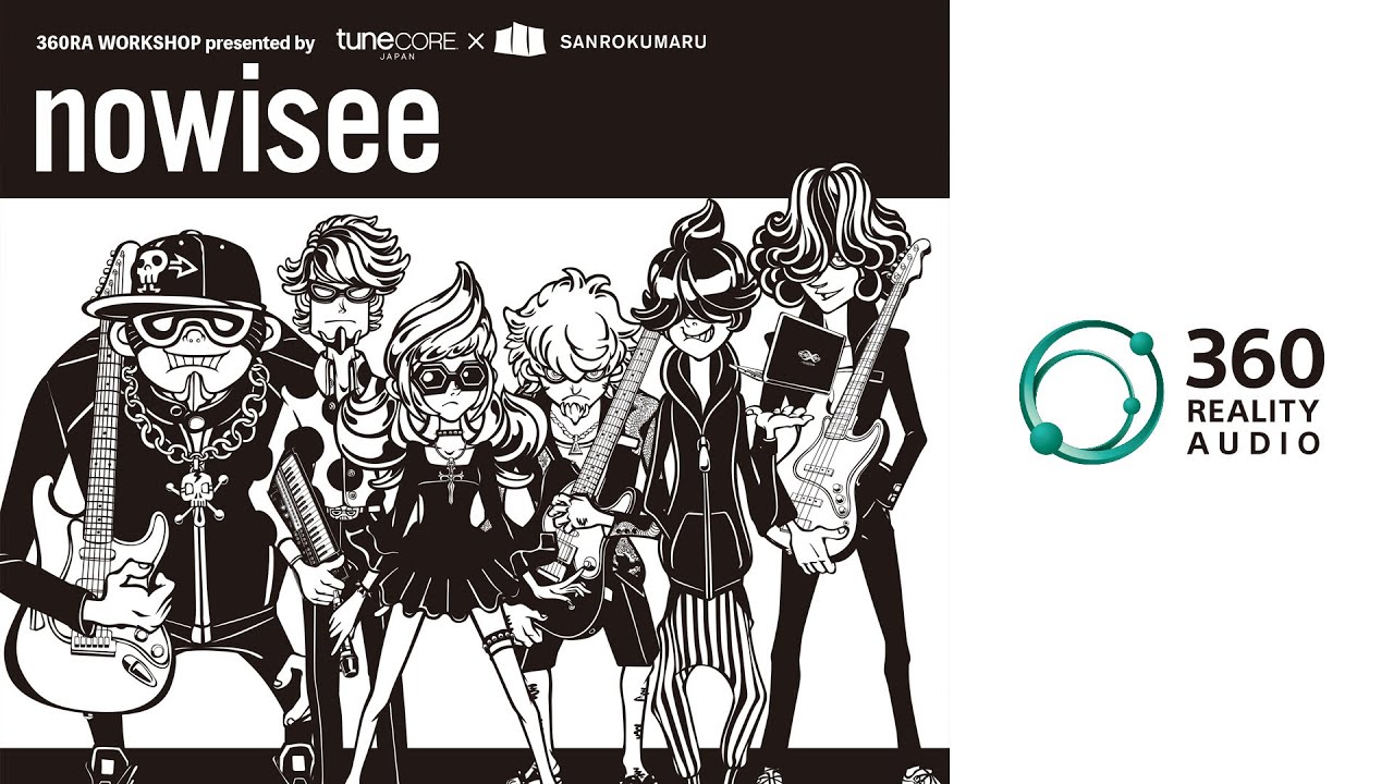 nowisee - not the end (360 Reality Audio Visualizer)