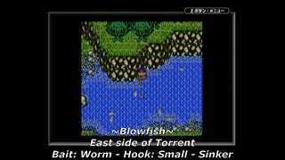 Legend of the River King GBC - EXTRA! - Locations of ALL 6-Exclusive GBC fish! ~ &amp; Fun Lake!