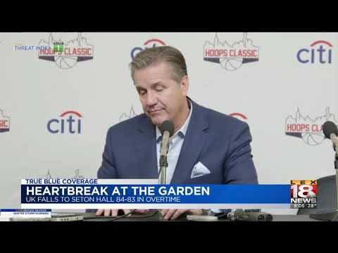 UK Falls to Seton Hall in OT Thriller