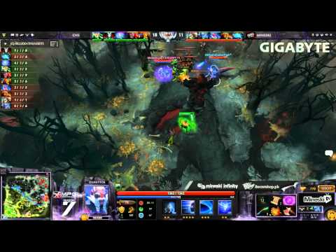 GIGABYTE.Mineski vs Click 'N Search - (MPGL 7 Class S Semi-Finals) - Game 1 - Lon and Denki