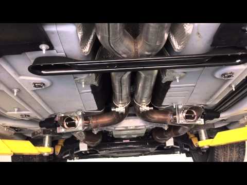 2015 Dodge Charger hellcat exhaust cutouts QTP electric cutouts