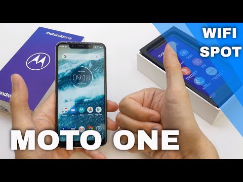 How to set Portable hotspot in Moto One Power