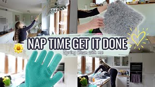 NEW SPRING CLEAN WITH ME | Spring Cleaning Motivation Whilst My Toddlers Nap! Collab @AlinaGhost