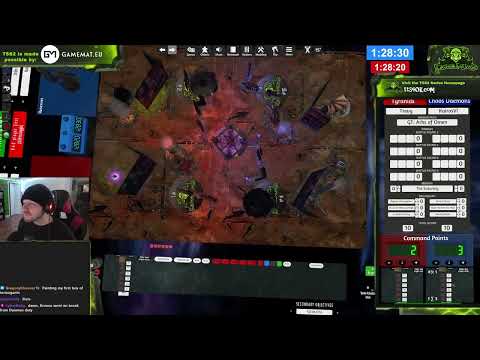 What do Daemons Taste Like? Tyranids (Trevy) vs. Chaos Daemons (KairosVI) - Warhammer 40k Batrep