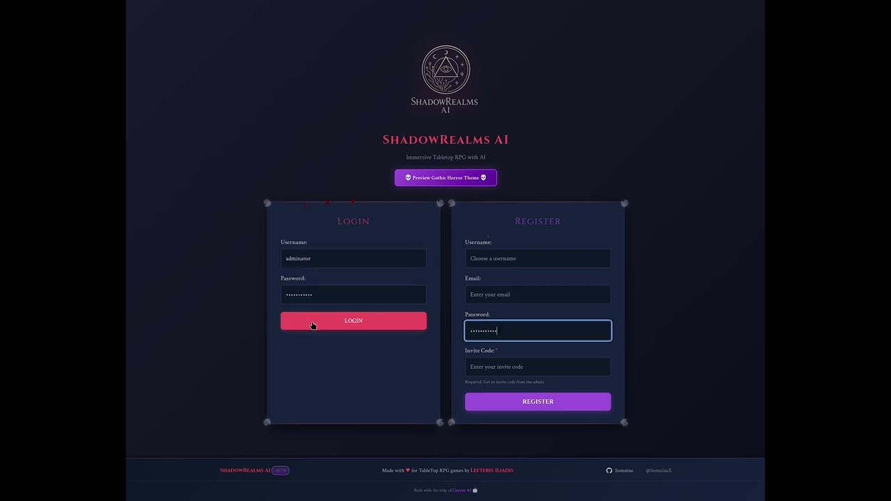 ShadowRealms AI Demo