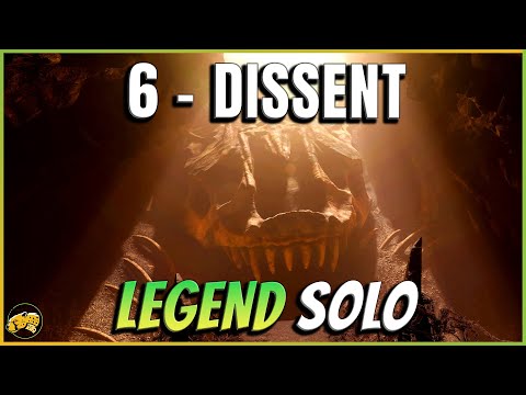Destiny 2 - The Final Shape Campaign - Mission 6 - Dissent - LEGEND SOLO Walkthrough