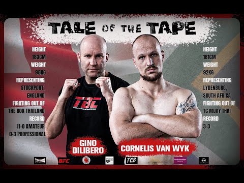 TBC Fight Night 1 - Bout 5 (Heavyweight Fight) Gino Dilibero v Cornelis Van Wyk