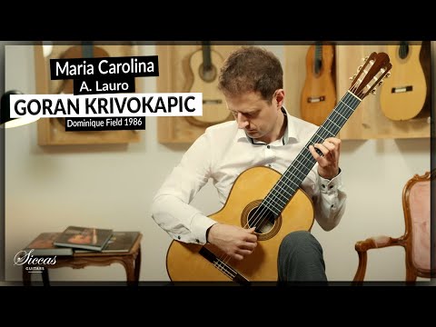 Goran Krivokapic plays Maria Carolina by Antonio Lauro on a 1986 Dominique Field Classical Guitar