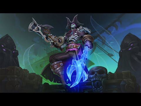 Paladins 4.5 Trickshot PTS - Dredge New Skin Barebones Dredge, Voice Gameplay