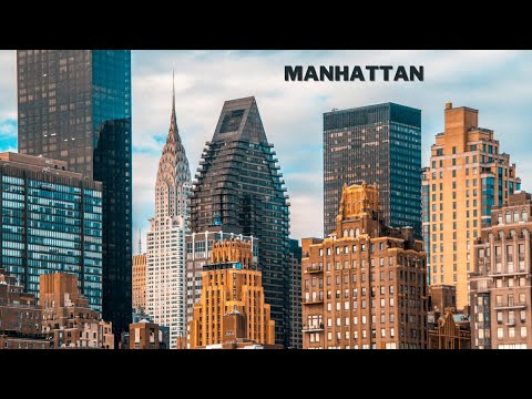 Manhattan by Drone - Aerial Drone View of Manhattan New York City