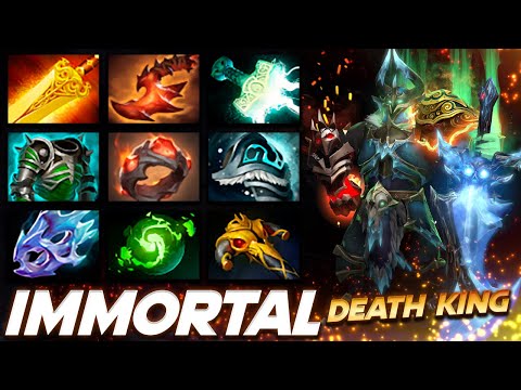 Wraith King Immortal Death Boss [29/7/33] - Dota 2 Pro Gameplay [Watch & Learn]