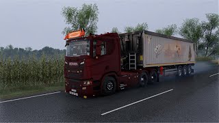 ETS 2 gameplay 1.56 en balade dans le sus ouest de la France  😊