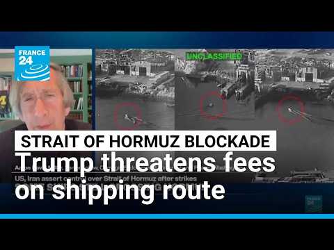 Trump reimposes Iran naval blockade, threatens Hormuz fees