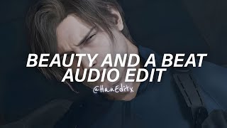 Download lagu Beauty And A Beat (Slowed to Perfection) - Justin Bieber Ft. Nicki Minaj [Edit Audio] mp3