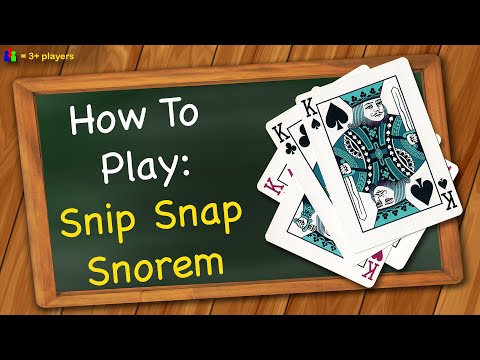 How to play Snip Snap Snorem