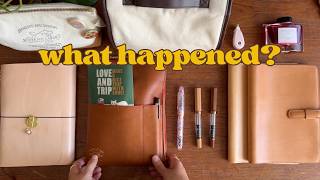 I revisited my stationery regrets after your feedback