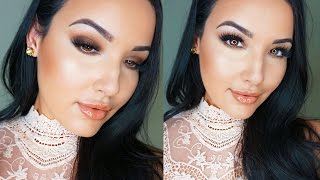 Kim Kardashian Inspired Effortless Glam Makeup