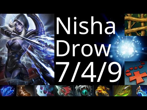 Nisha Drow Ranger vs Invoker, Razor, Nyx Assassin Secret vs NGX DreamLeague DPC EU dota2