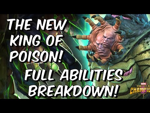 Immortal Abomination FULL Abitilies Breakdown - THE NEW KING OF POISON - Marvel Contest of Champions