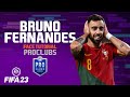 BRUNO FERNANDES FACE FIFA 23  Pro Clubs Face Creation LOOK ALIKE PORTUGAL MANCHESTER UNITED