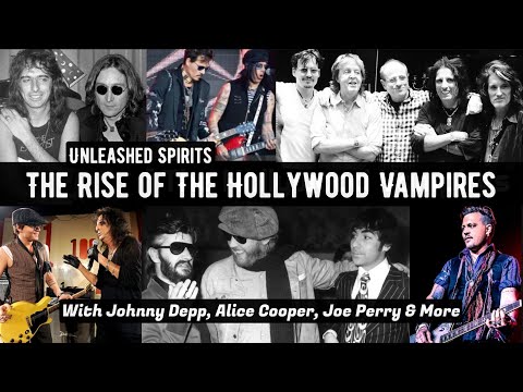 Johnny Depp's With Alice Cooper In Movie 'Unleashed Spirits: The Rise of The Hollywood Vampires'