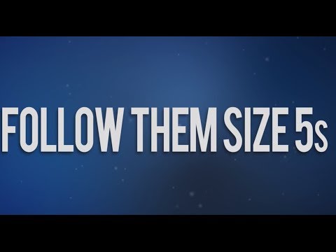 Follow Them Size 5's - Tales of the Merchant Royal (Offical Lyric Video)
