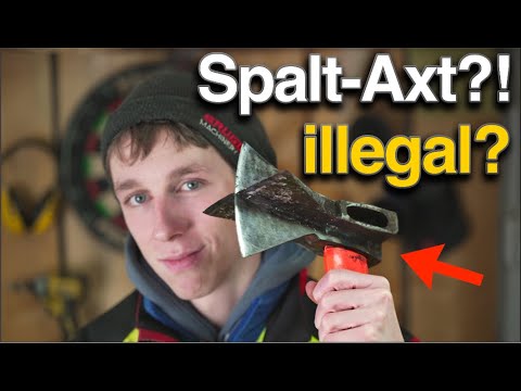 3x so schnell aber nicht erlaubt? Spalt-Kreuz-Axt selber bauen!
