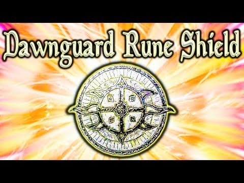 Skyrim SE - Dawnguard Rune Shield - Unique Shield Guide