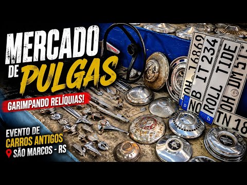 Garimpando Relíquias no Mercado de Pulgas -  São Marcos 2026
