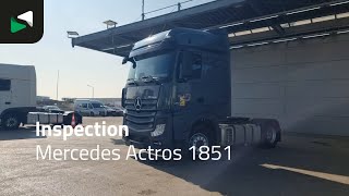 السيارات القاطرة Mercedes-Benz Actros 1851 4X2 BigSpace 2x Tanks | صورة 4 - Autoline