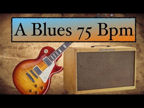 A Blues 75 Bpm Backing Track