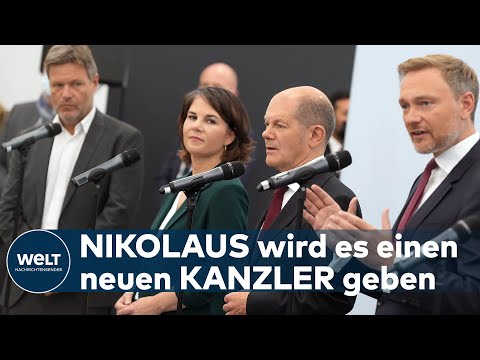 AMPEL-VERHANDLUNGEN AM ENDE: Flotte Verhandlungen - SPD, FDP und Grüne haben sich wohl geeinigt