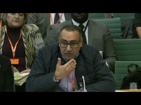 Karim Khalloufi at Select Committee Housing Communities and Local Government Committee 18 03 25