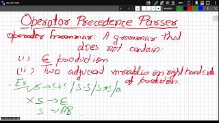 Download the video "Lecture 13: Compilers: Operator Precedence Parsers"