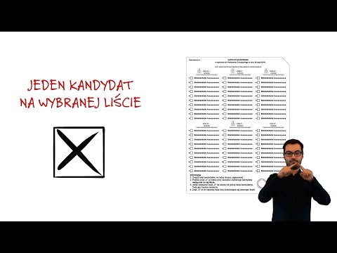 Wybory do Parlamentu Europejskiego 2019: Technika głosowania (język polski migowy)