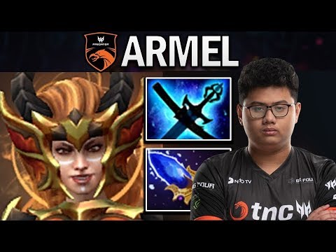 RANK 1 MMR LINA WITH AGHS COMBO BY TNC.ARMEL - DOTA 2 GAMEPLAY