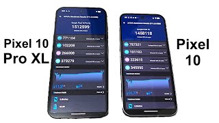 Google Pixel 10 Pro XL vs Pixel 10 - BENCHMARK SCORES