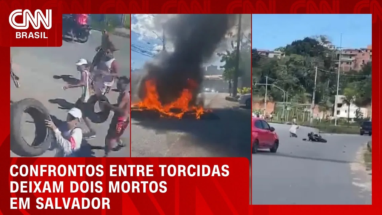 Violência entre torcidas organizadas deixa dois mortos e seis presos em Salvador (BA) | CNN 360°