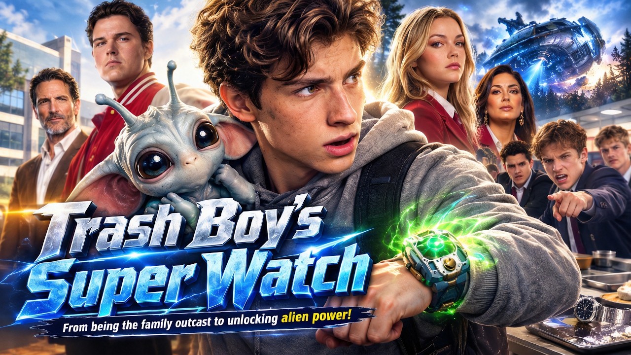 Trash Boy's Super Watch #drama#Reelshort #aimovie
