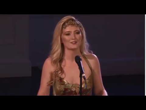 Eabha Mc Mahon at the Kylemore Abbey Concert March 16th 2015