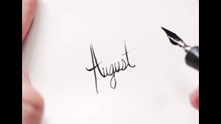 Calendar Project: August